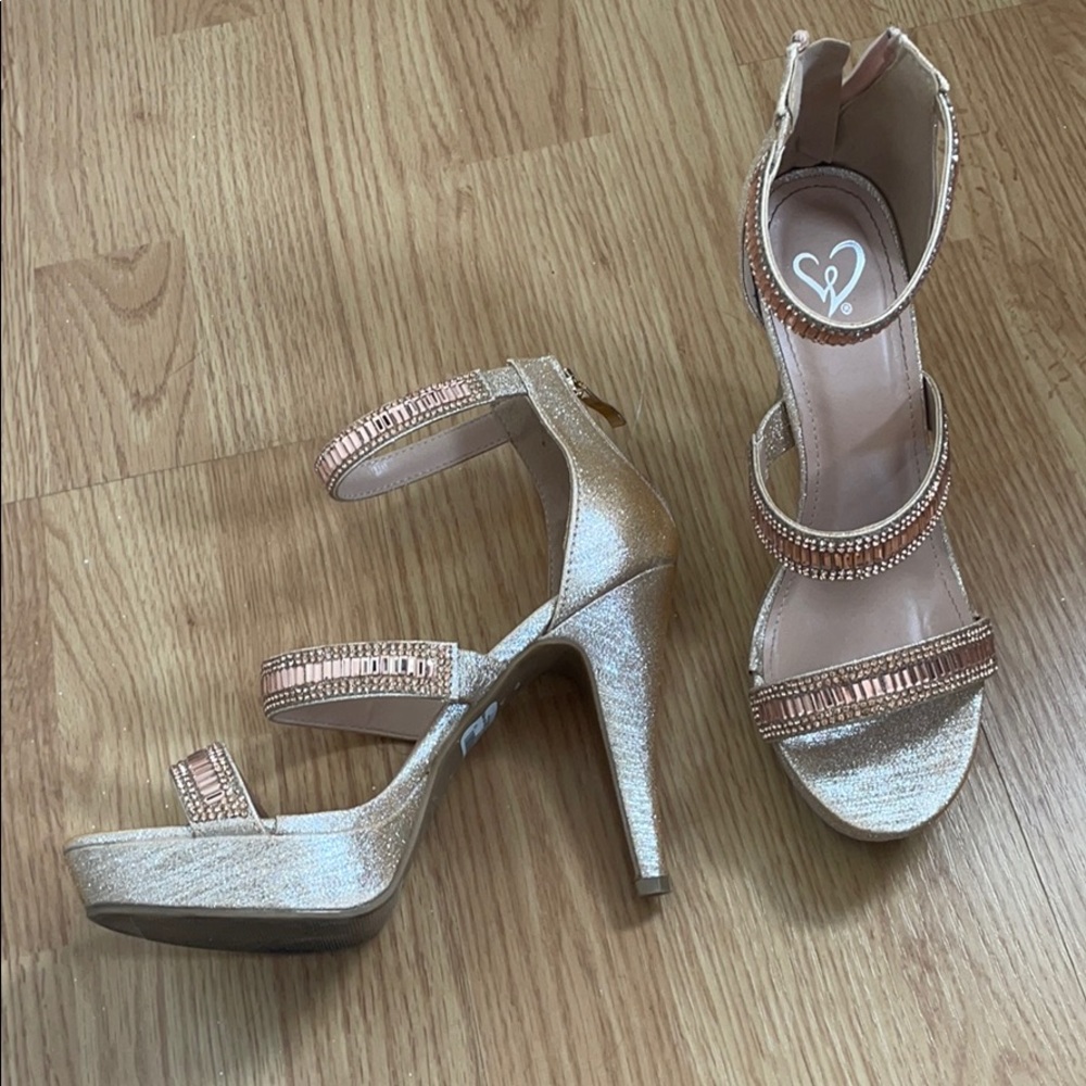 Rose Gold Heels